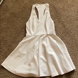 Fun flirty white dress
